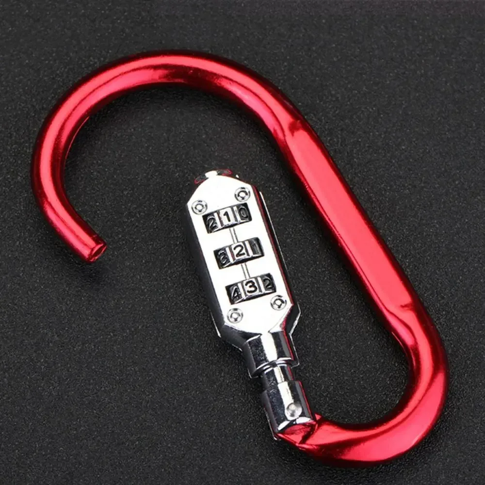 cadenas code combiné métallique bleu rouge chiffres blancs bagages valises coffres clôtures armoires loisirs voyage