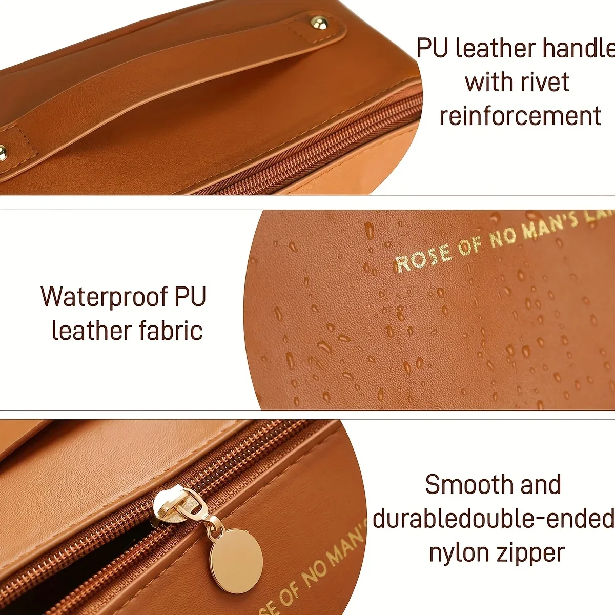 organisateur de maquillage trousse de toilette féminine sac trousse de maquillage pochette de rangement boîte de luxe pour dame, sac à cosmétiques, sac de rangement pour voyage zip
