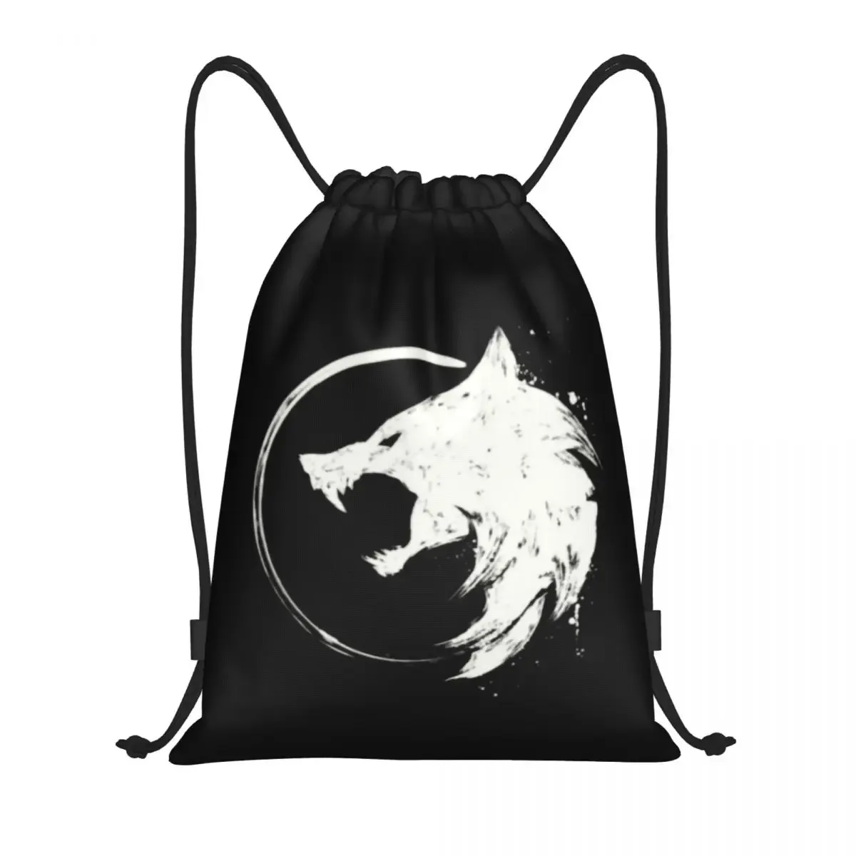 sac à dos de sport personnalisé raven rage proximité wstring pour hommes et femmes, sacoche d'entraînement corbeau effrayant gothique, sorcière d'halloween