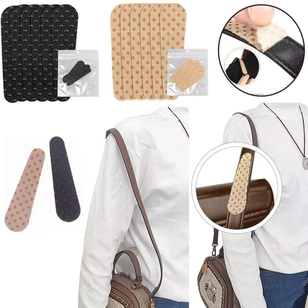 bandes antidérapantes plastique points orange tissu adhésif poignées sacs bandoulière accessoires voyage pratiques légers