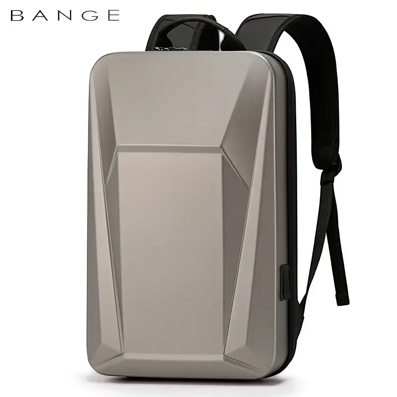 sac dos abc pc polyester antivol étanche portable homme jacquard coussin air black gold silver voyage student business casual