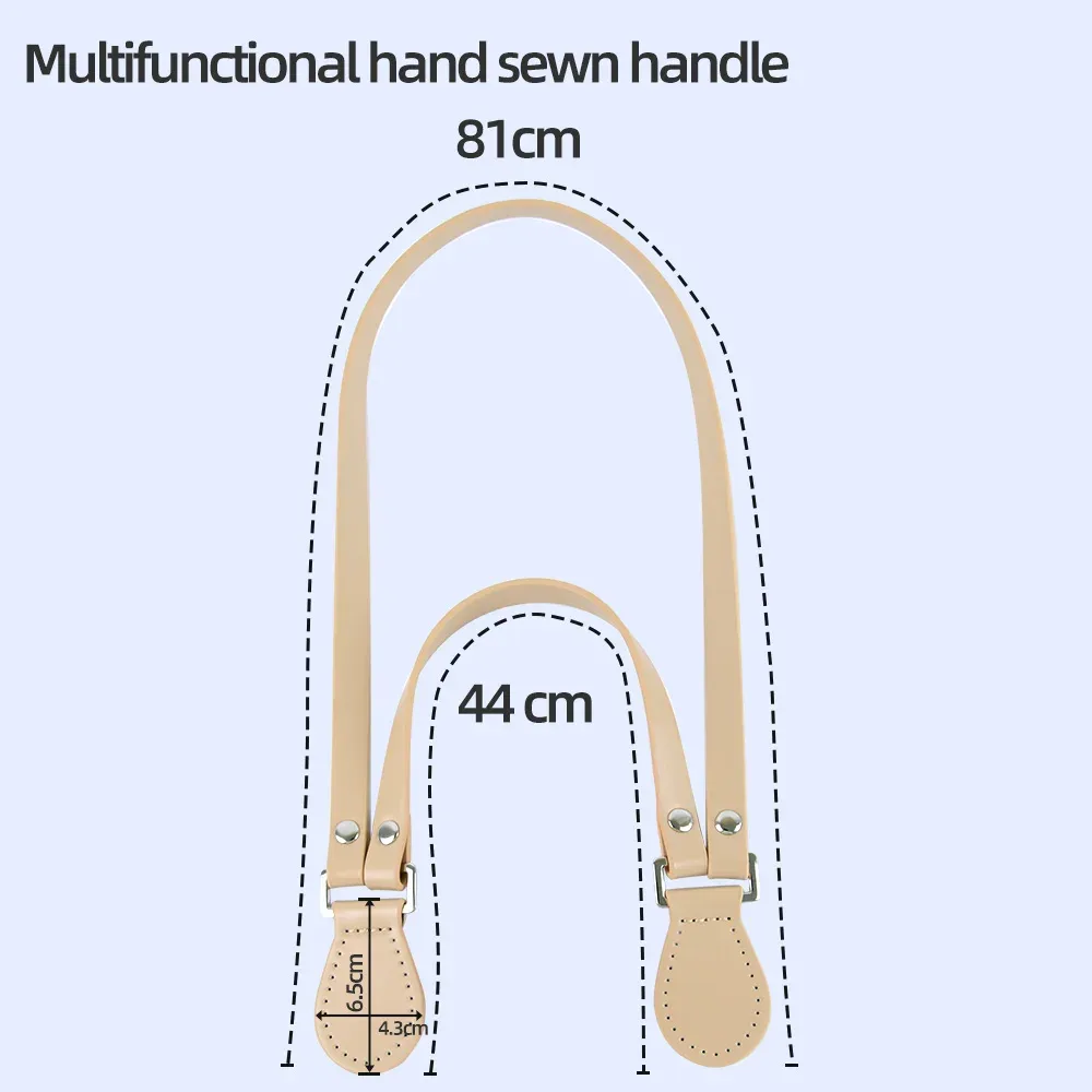 poignées multifonctionnelles cuir beige usage voyage sangles remplacement accessoires sac bandoulière portage épaule main