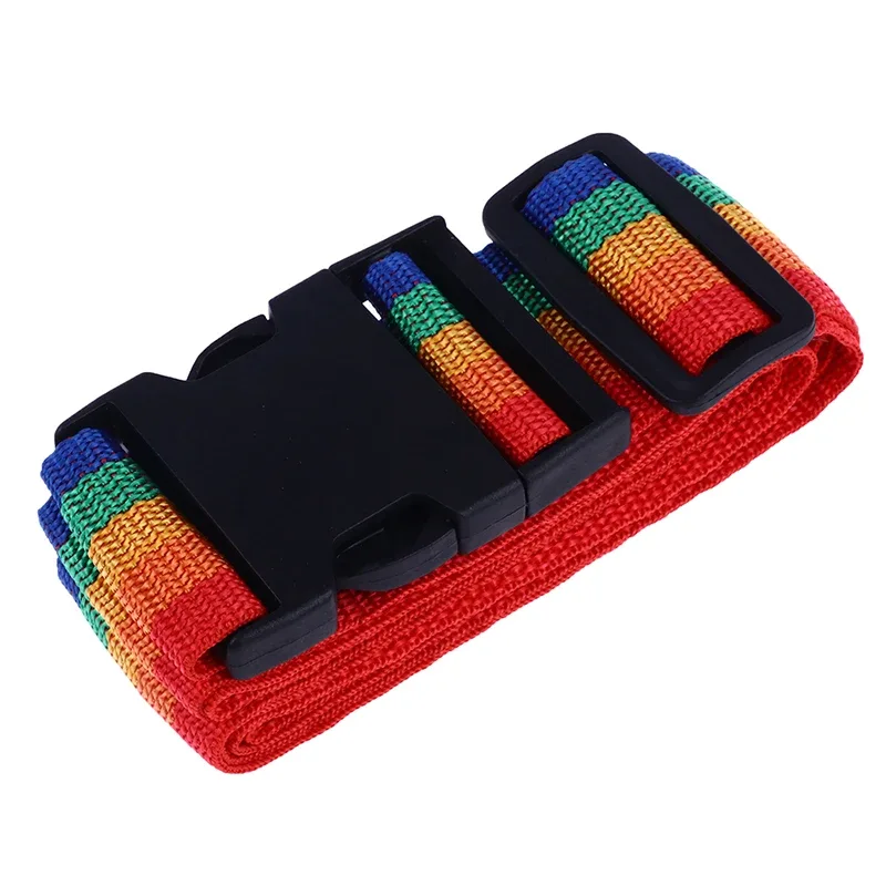 sangle d'emballage en nylon durable pour bagages de voyage, serrure sécurisée pour valise, ceinture, 1pc