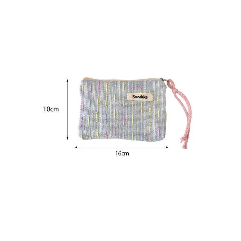 kawaii petit voyage cosmétique rouge à lèvres écouteur câble de données sac de rangement sac à main femmes portable mini maquillage sacs à main portefeuille pochette sac