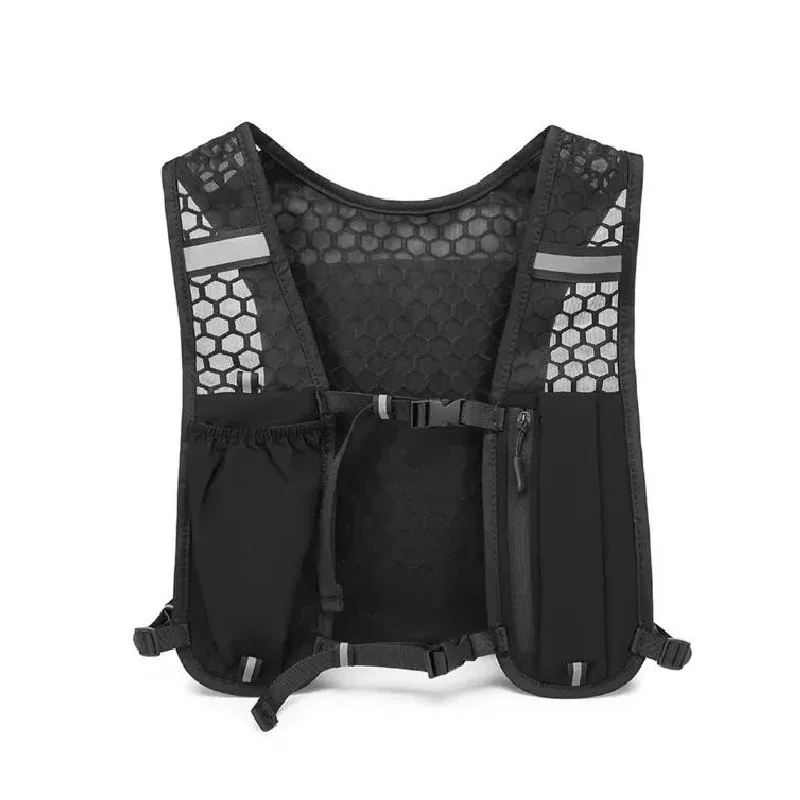 hip-hop streetwear poitrine plate-forme sac pour hommes mode étanche gilet tactique poitrine packs fonction stockage sac à dos poches en nylon