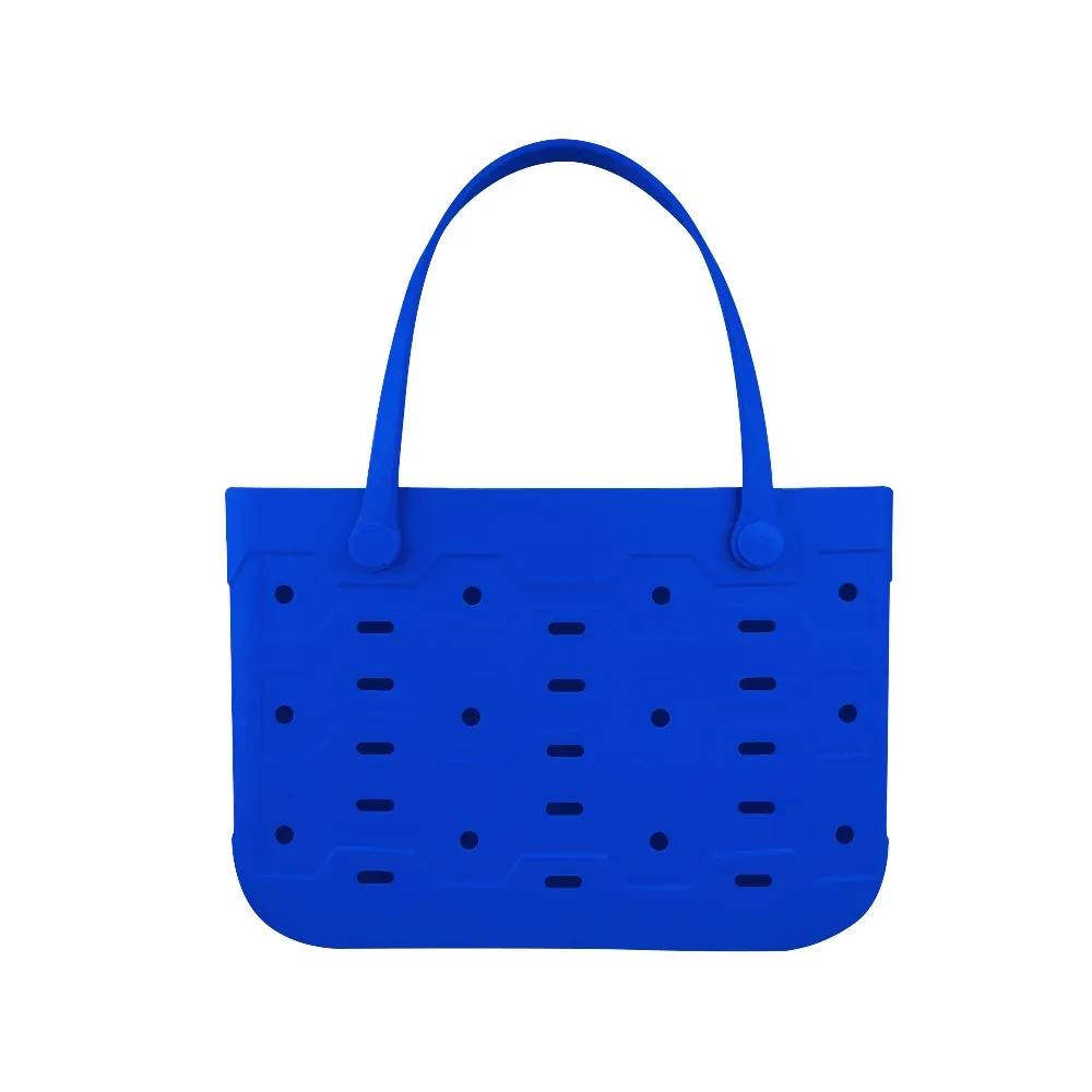 sac de plage en eva haute densité, imperméable, avec trous, style sac à main de voyage, organisateur de rangement multi-usages, grande taille pour usage quotidien