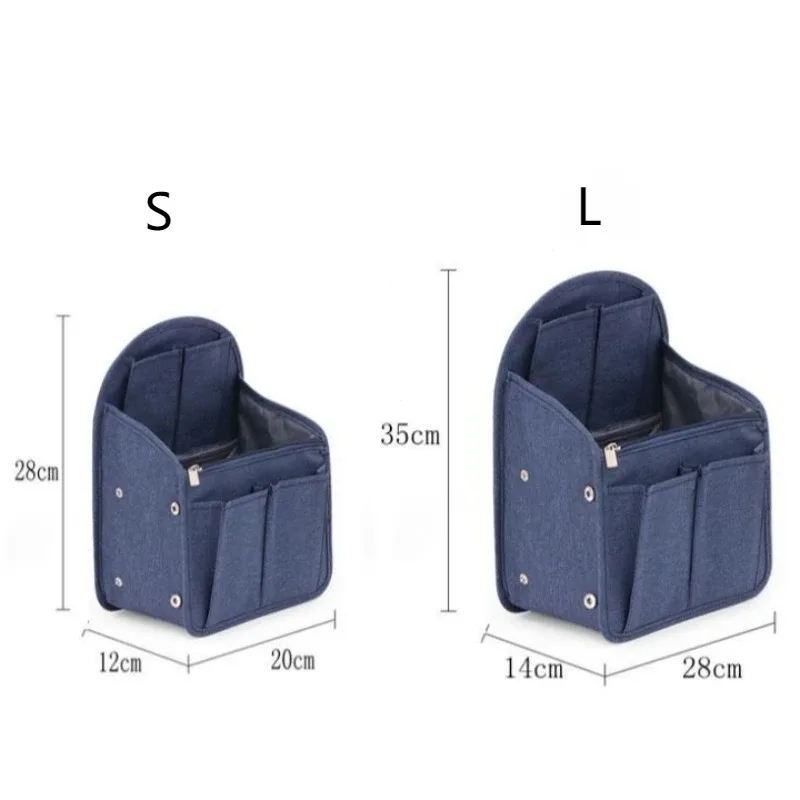 organisateur de sac à dos, doublure intérieure suspendue, sac de voyage avec de nombreuses poches, sac à dos de voyage pour femmes avec doublure intérieure