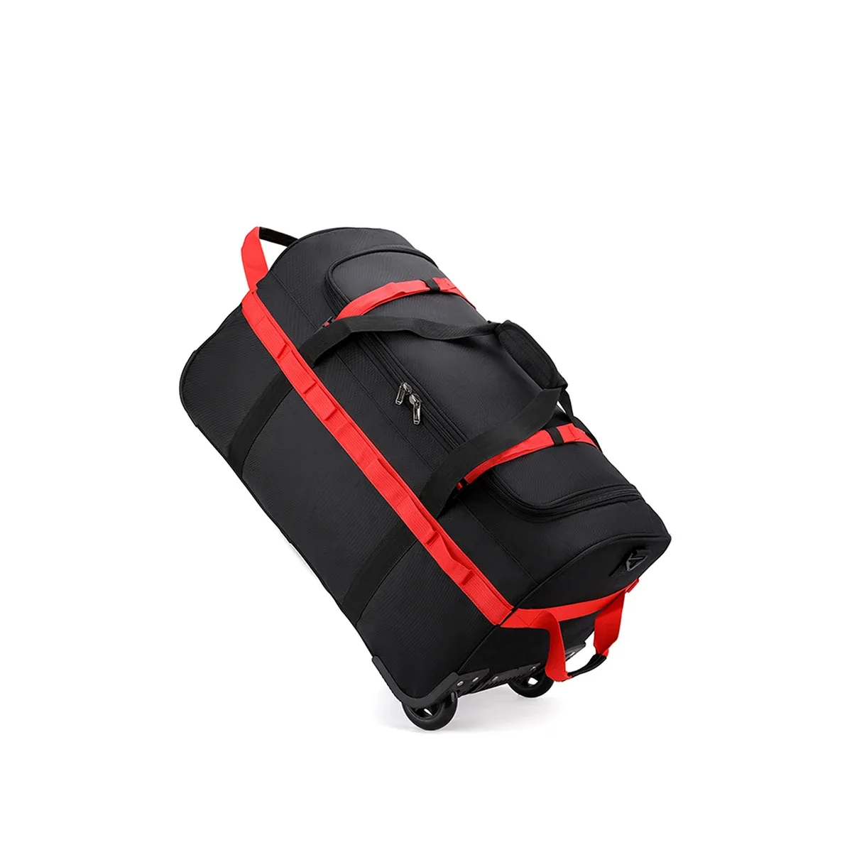 sac de chariot d'extérieur de grande capacité, sac de voyage, sac polochon, sac à carreaux de compagnie aérienne, sac à dos, sac de remorqueur avec poulies