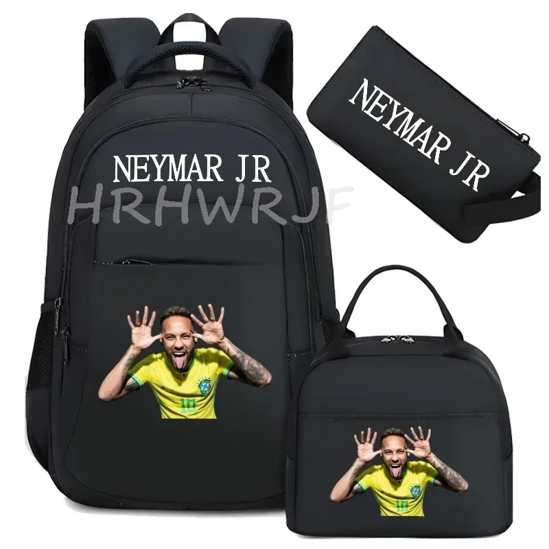 sac à dos de football camouflage neymar, sac à dos de sport pour femmes et hommes, capacité multi-poches, sacs d'école, sacs de voyage décontractés, mochila 3 pièces