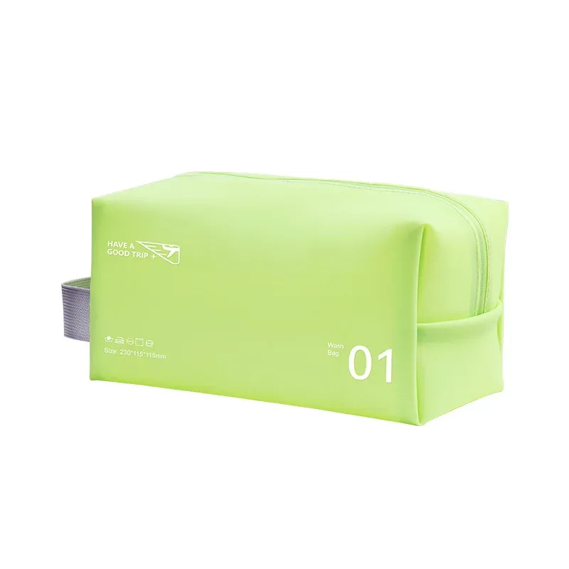 trousse de toilette octogonale en pvc, sac de rangement de voyage pour cosmétiques, sac de natation étanche, trousse de maquillage couleur bonbon