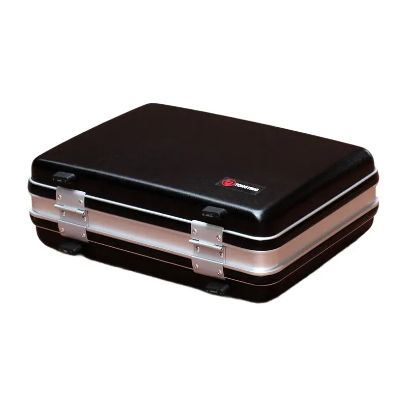 mallette à serrure à combinaison abs + pc – sac léger pour ordinateur portable de voyage d'affaires, valise de transport à main sécurisée pour avion