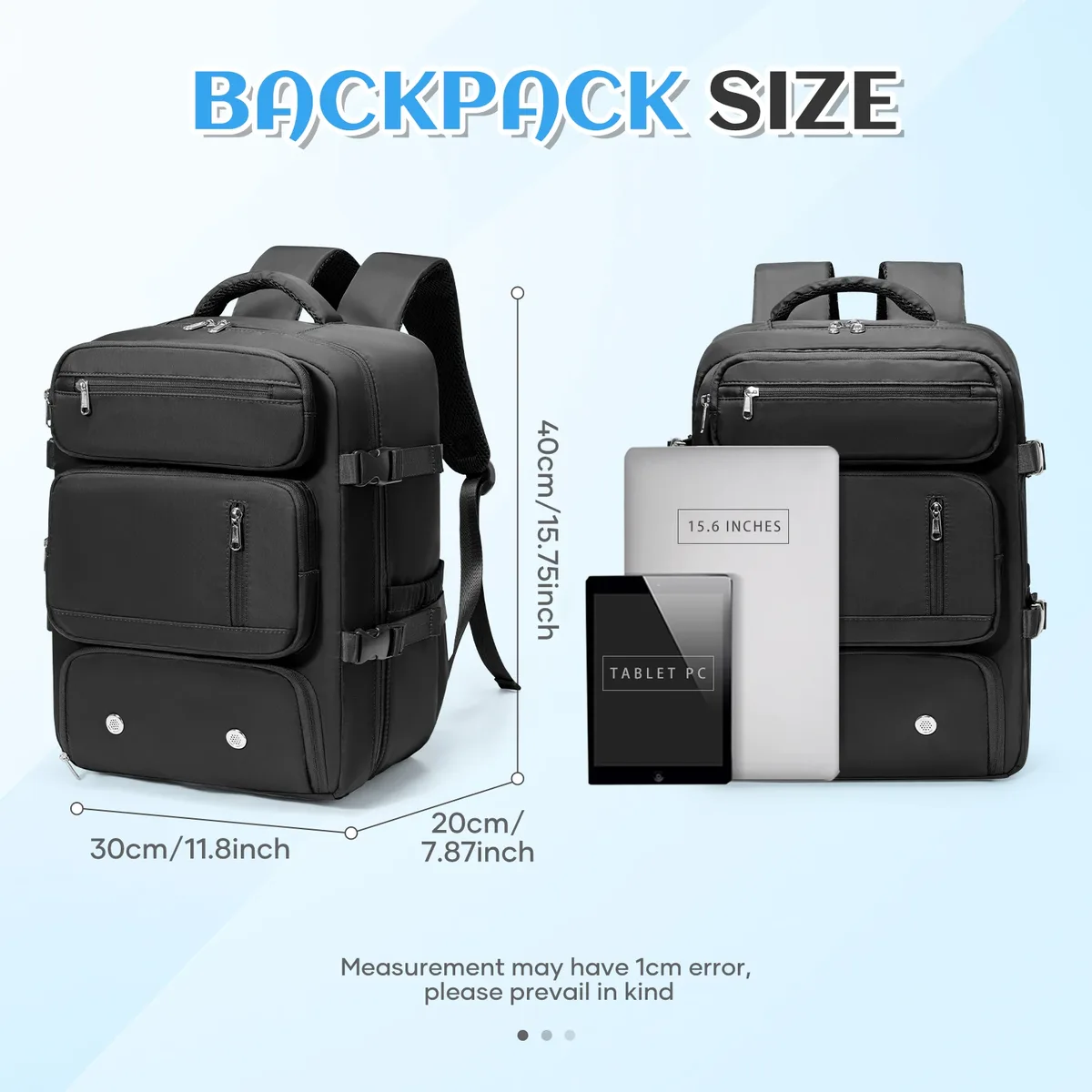sac à dos ryanair 40x30x20, bagage à main, sac pour ordinateur portable, antivol, sac pour homme et femme, pour le sport, la randonnée, les voyages, sac de cabine