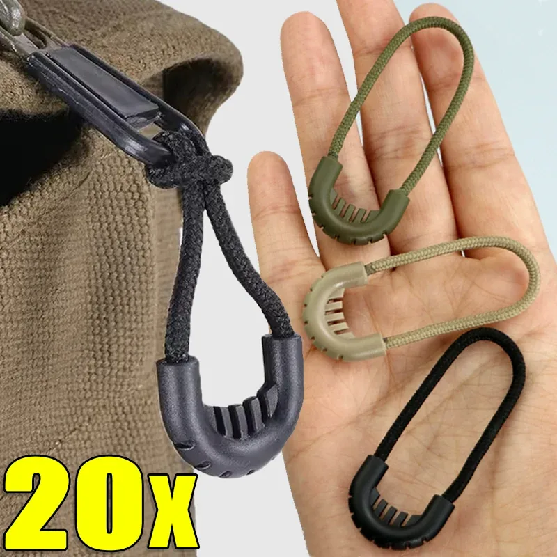 sac à dos à fermeture éclair flexible, pratique, cartable à fermeture éclair en pvc, extension de fermeture éclair légère, tête de corde, accessoires de sac portables