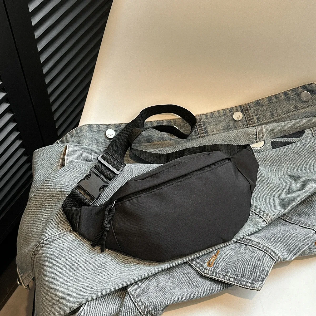 sac banane à bandoulière, sac de poitrine, sac à bandoulière, sac à main à bandoulière, sacs de taille, sports de plein air, voyage, polyvalent, 03/messenger initié