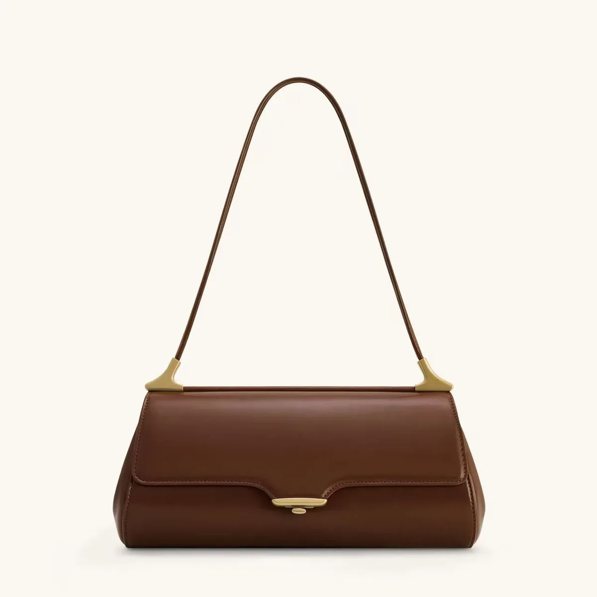 sac à bandoulière jwpei eloise en cuir véritable, sac baguette rétro, mallette de transport de haute qualité