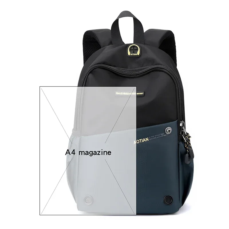 nouveau petit sac à dos oxford hommes sac à dos de voyage sac à bandoulière multifonctionnel pour homme sac à dos de voyage sacs d'école sac à dos femme