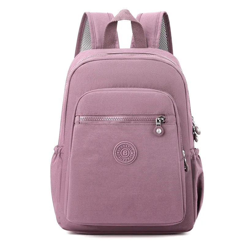 sac à dos de grande capacité, léger et à la mode, sac à dos de voyage polyvalent, cartable d'étudiant, sac décontracté pour femmes