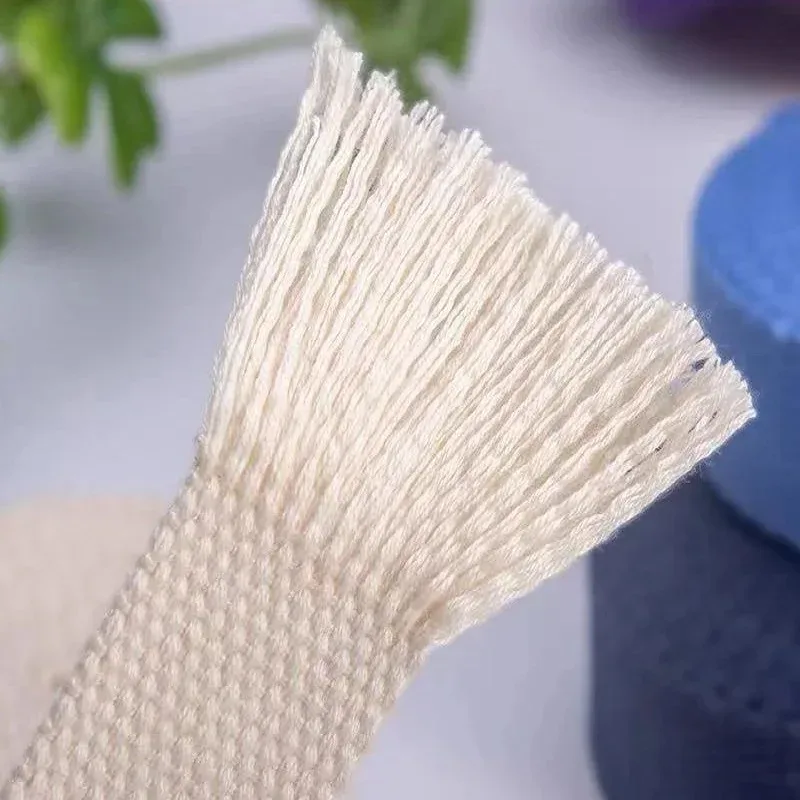 bretelles en sangle en coton 2/3/5m, fournitures artisanales, bricolage, tissu à coudre décoratif, artisanat, sangle en nylon, corde pour animaux de compagnie, accessoires pour sac à dos