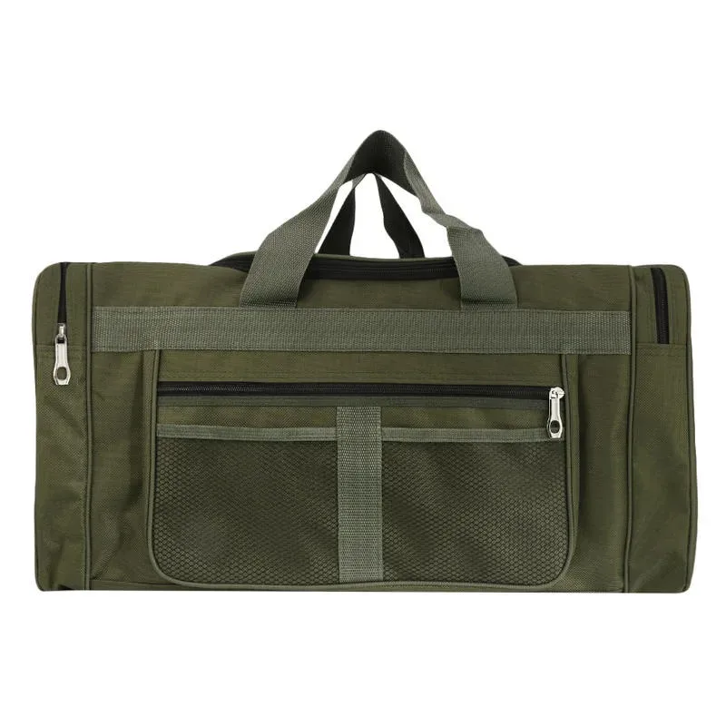 sac de voyage grande capacité, sac à main portable, bagage de transport en plein air, pratique, sacs de sport de week-end pour hommes, lettres aléatoires