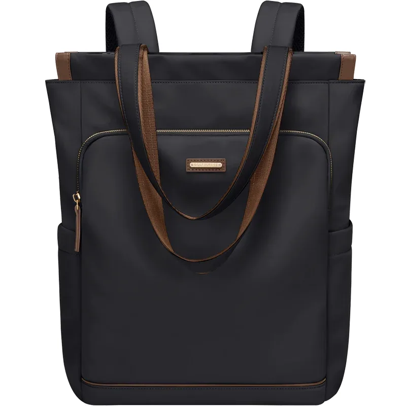 golf fourre-tout sacs à dos femmes sac à dos convertible sac à bandoulière étanche pour 15 6 pouces ordinateur portable travail voyage école marron 2025