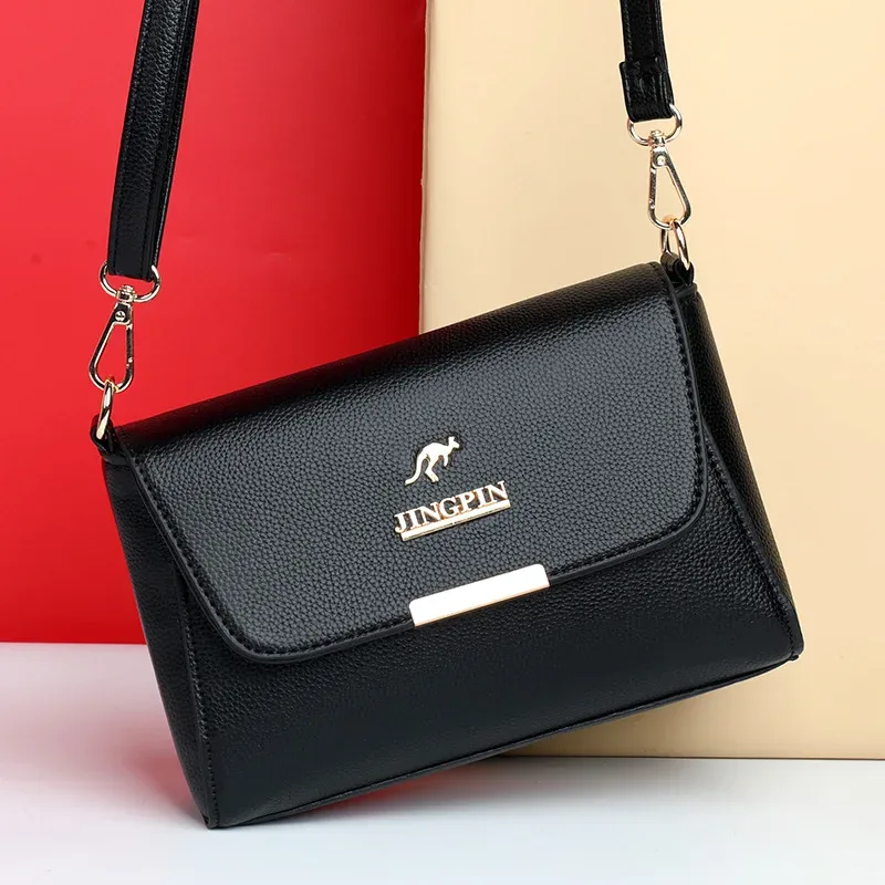 jingpin sac à bandoulière en simili cuir pour femme élégant sac à bandoulière polyvalent, durable, parfait pour les déplacements quotidiens et les sorties décontractées
