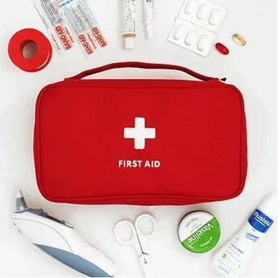 trousse de premiers secours pour médicaments de santé, tissu oxford, rangement de voyage portable, trousse d'urgence, fourre-tout, sac médical d'extérieur, sac de rangement pour la santé