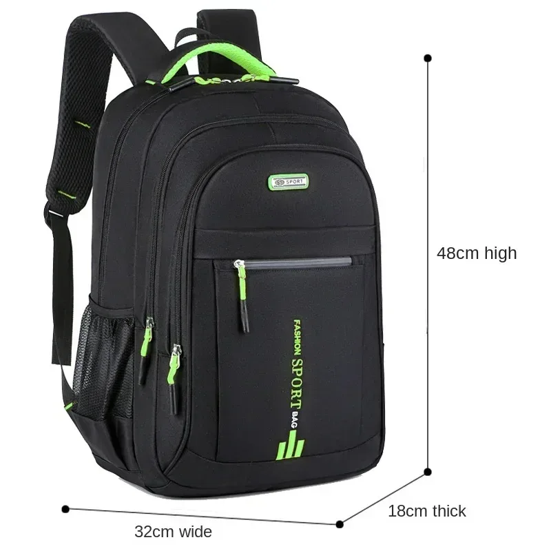 sacs à dos pour hommes oxford sac à dos étanche sac d'ordinateur d'affaires sac à dos de voyage décontracté cartable pour lycéens