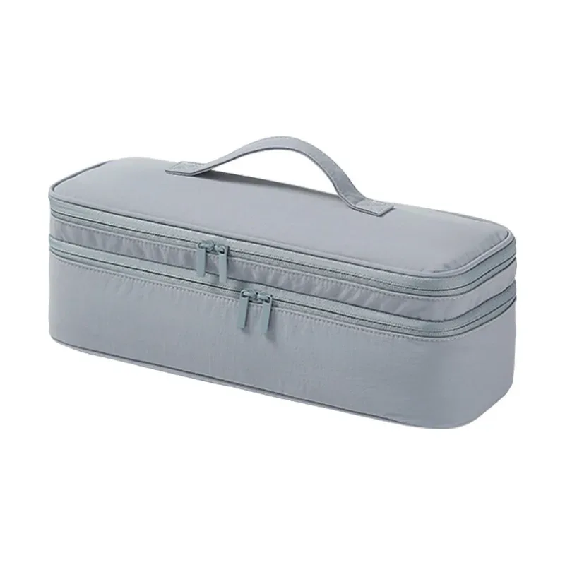sac de rangement pour sèche-cheveux de grande capacité, étui de voyage anti-poussière, pochette de rangement multi-poches pour sèche-cheveux dyson