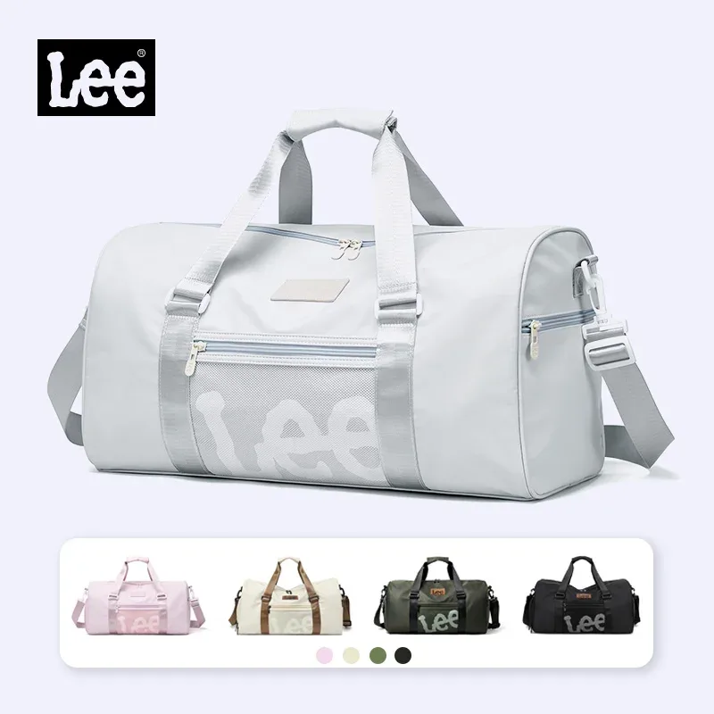 sac de sport intelligent lee avec compartiment à chaussures, sac étanche pour articles secs et humides, grande taille, pour hommes et femmes, idéal pour l'entraînement sportif et les voyages