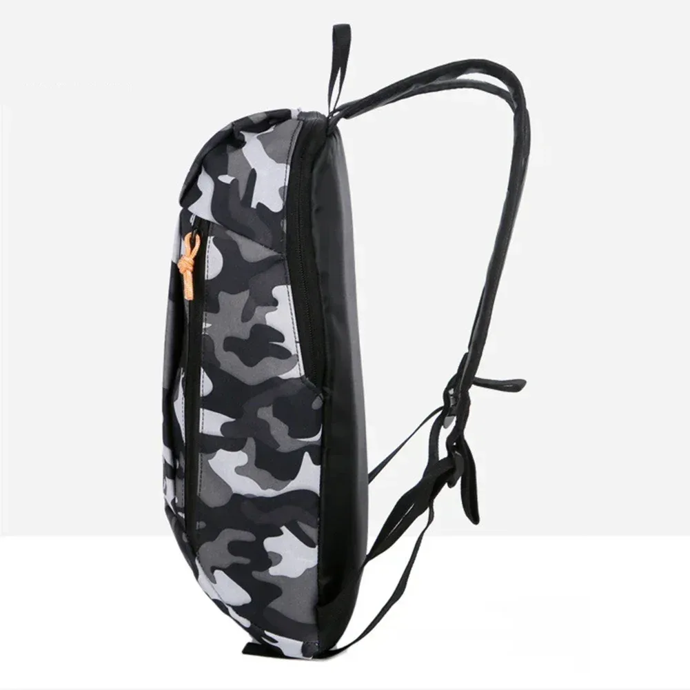 sac dos polyester toile unisexe camouflage noir gris blanc randonnée trekking sport plein air