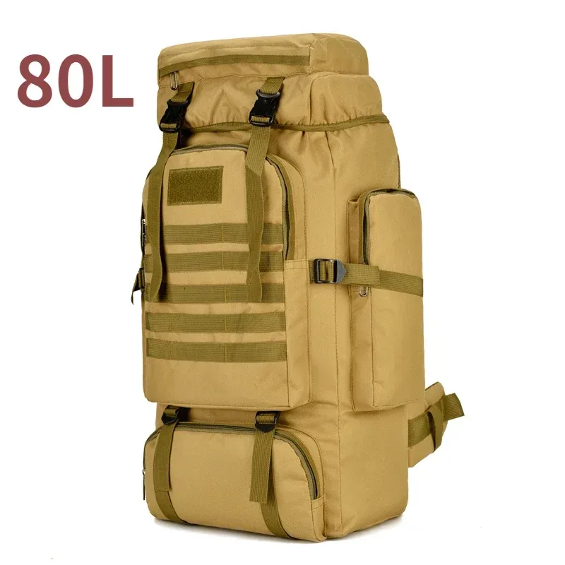 sac dos oxford université camouflage noir gris jaunes activités plein air grande taille randonnée camping