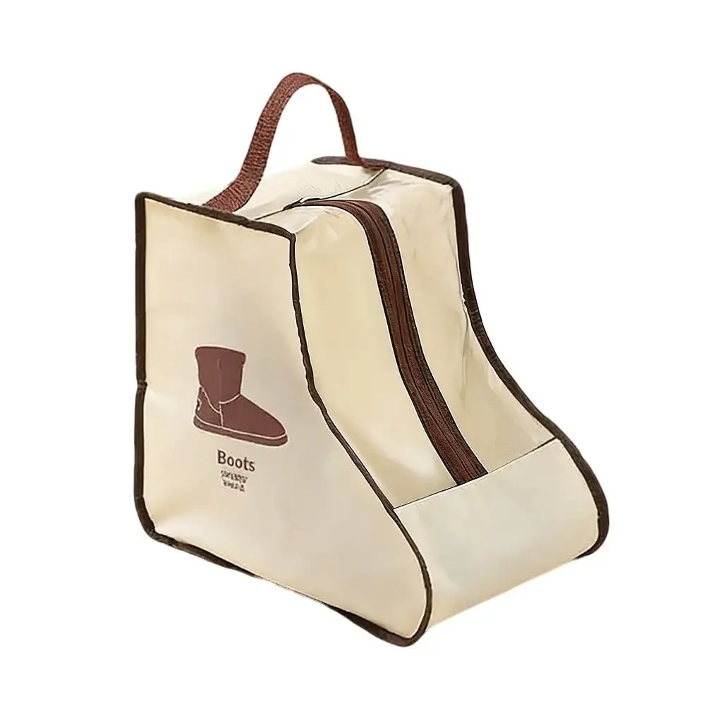 sac de rangement imperméable pour bottes hautes, housse de protection anti-humidité et anti-poussière, pochette de voyage portable pour chaussures