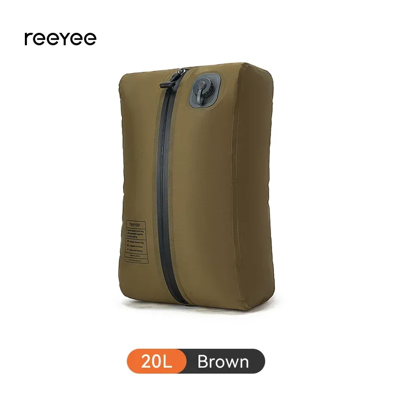 sacs de rangement sous vide automatiques reeyee pour vêtements, économiseur d'espace de voyage pour doudounes, sac de compression étanche et hermétique
