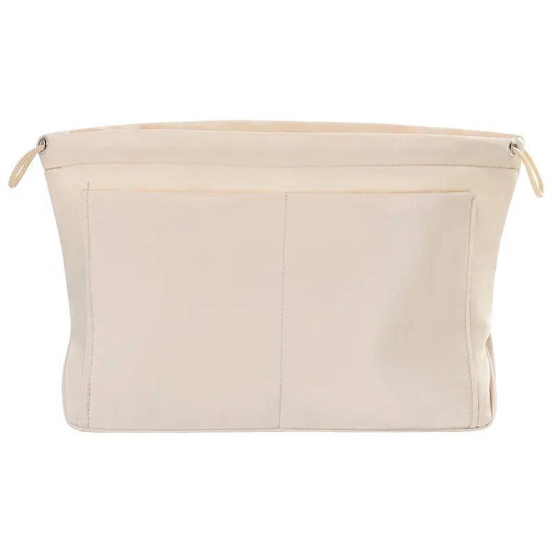 organisateur de sac à main multifonctionnel simple et élégant avec séparateurs pour le rangement de cosmétiques et de maquillage