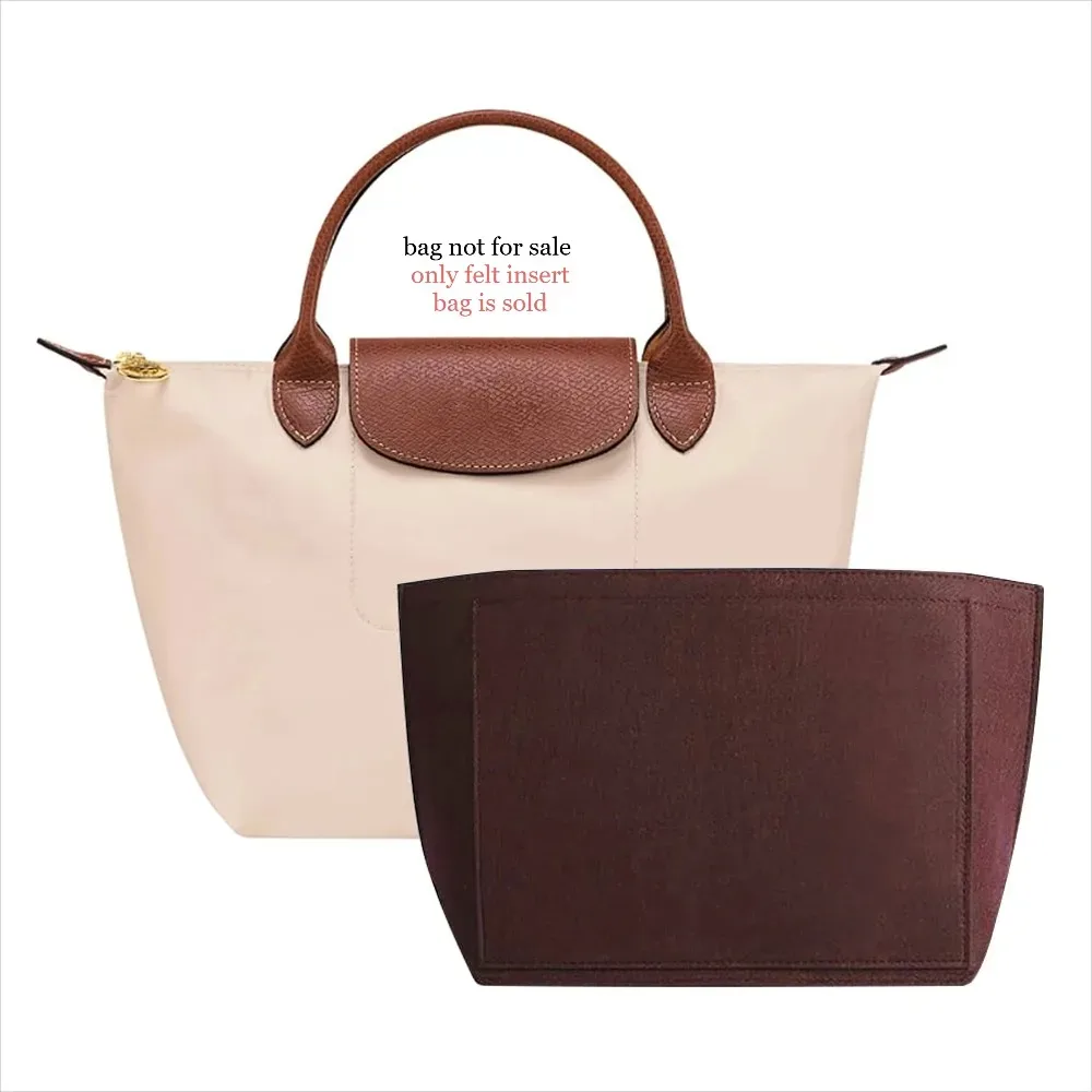 organisateur universel pour sac à main - insert rembourré en feutre pour sacs fourre-tout, rangement de voyage et protection intérieure