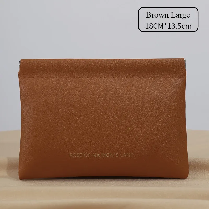 2026 pochette de rangement mini en pu pour écouteurs, sac à monnaie couleur bonbon, porte-monnaie, pochette à rouge à lèvres xl01