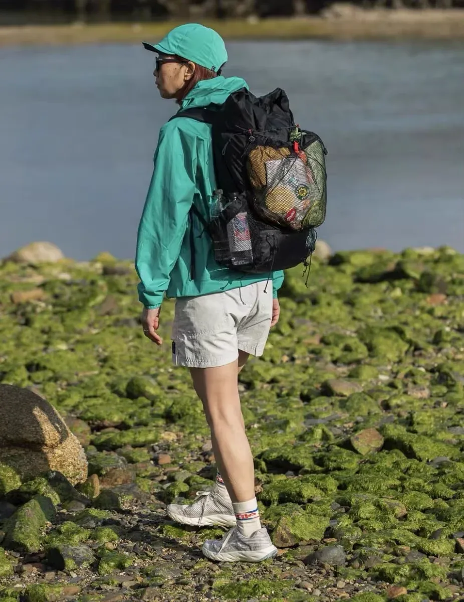 yamatomichi mini2 sac en maille résistant aux déchirures pour l'extérieur, sac d'alpinisme, sac à dos léger de grande capacité