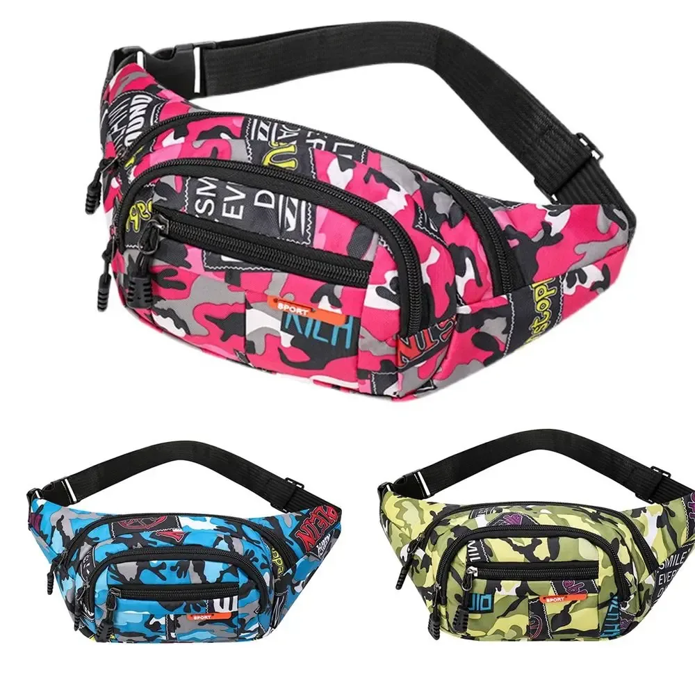 sac banane imperméable de style coréen pour hommes et femmes, sacs en toile de grande capacité, sacs de sport en plein air, poudres de banane, gels