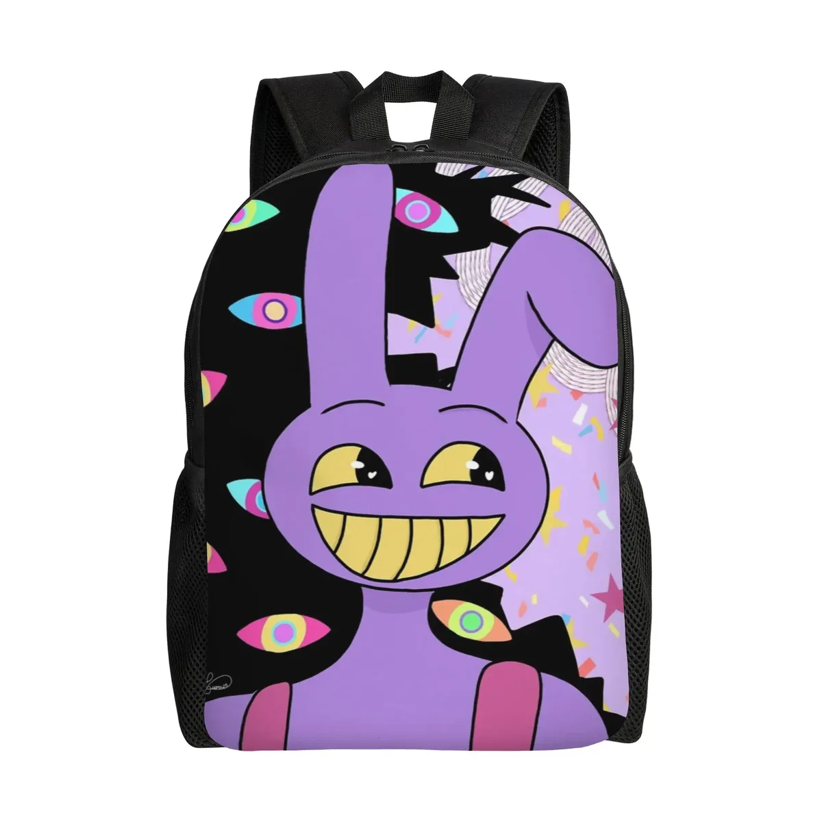 sac à dos gangle cartoon digitals circus pour femmes, sac d'école à la mode pour enfants, sac à dos pour ordinateur, sac à bandoulière de voyage pour enfants