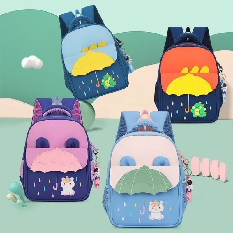 nouveaux sacs à dos mignons pour enfants 2026 – cartables de maternelle tendance avec animaux de dessin animé pour filles – petits sacs d'école adorables