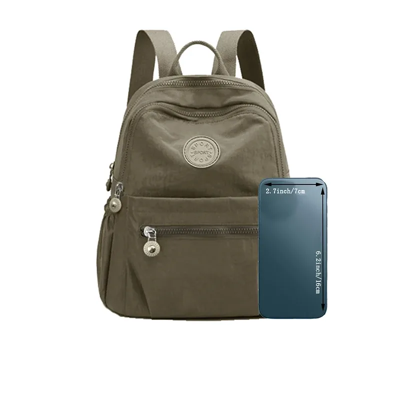 sac à bandoulière double, en tissu oxford à la mode, sac pour hommes et femmes, en nylon, sac à dos décontracté pour faire les courses.