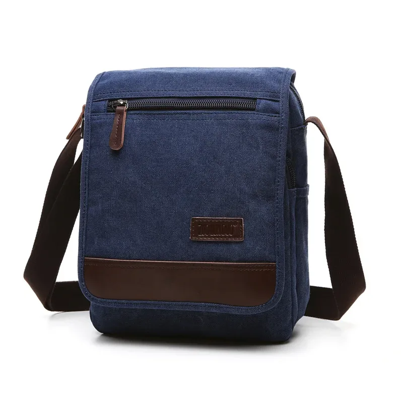 sacs à main de marque de créateur, sac messager de haute qualité, grande capacité, sac à bandoulière unisexe, petit sac carré en toile, sac d'école pour étudiants