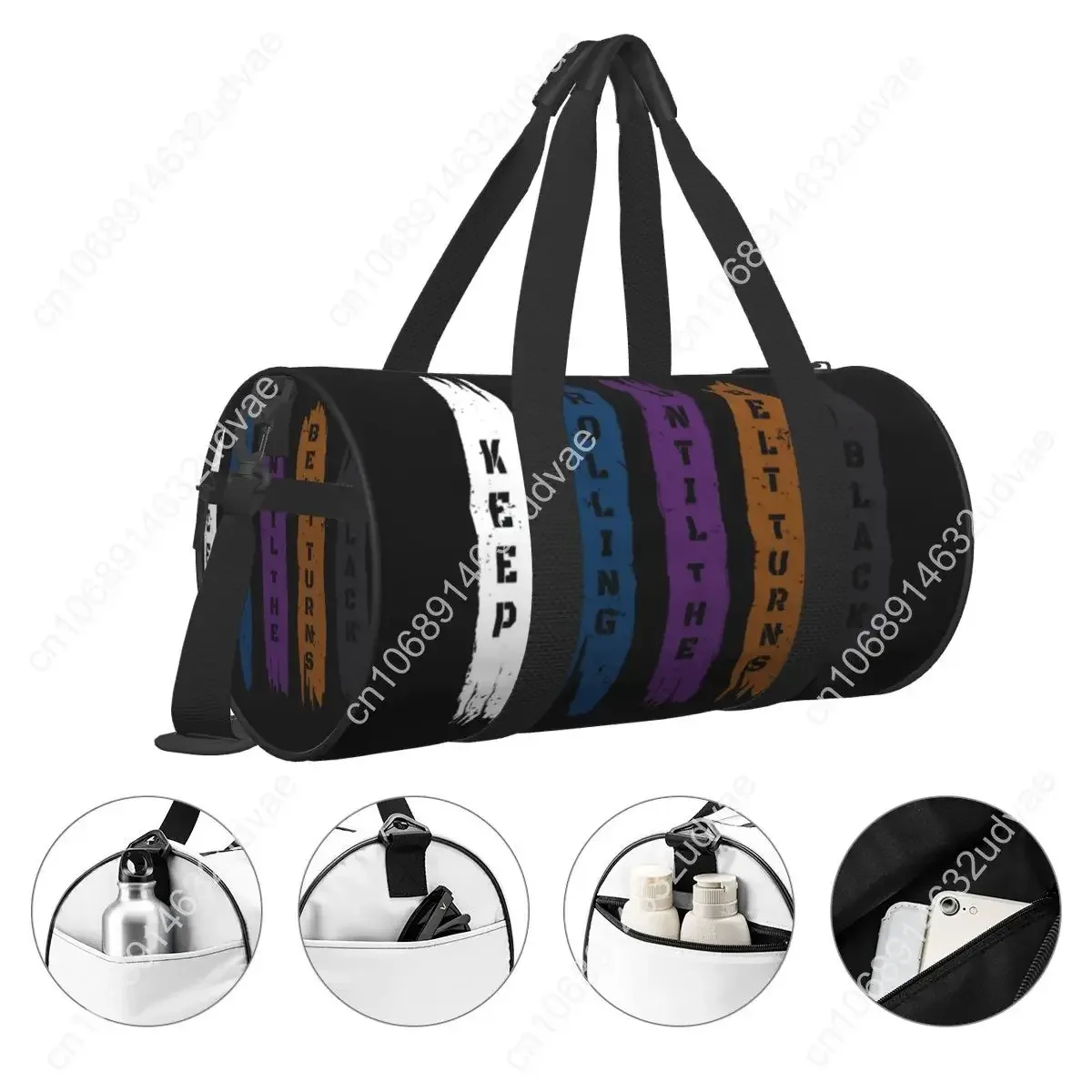 sac de sport de jiu-jitsu brésilien, sac de voyage pour arts martiaux, sacs de sport pour hommes et femmes, imprimé, grande capacité, sac de fitness amusant, sacs à main en oxford