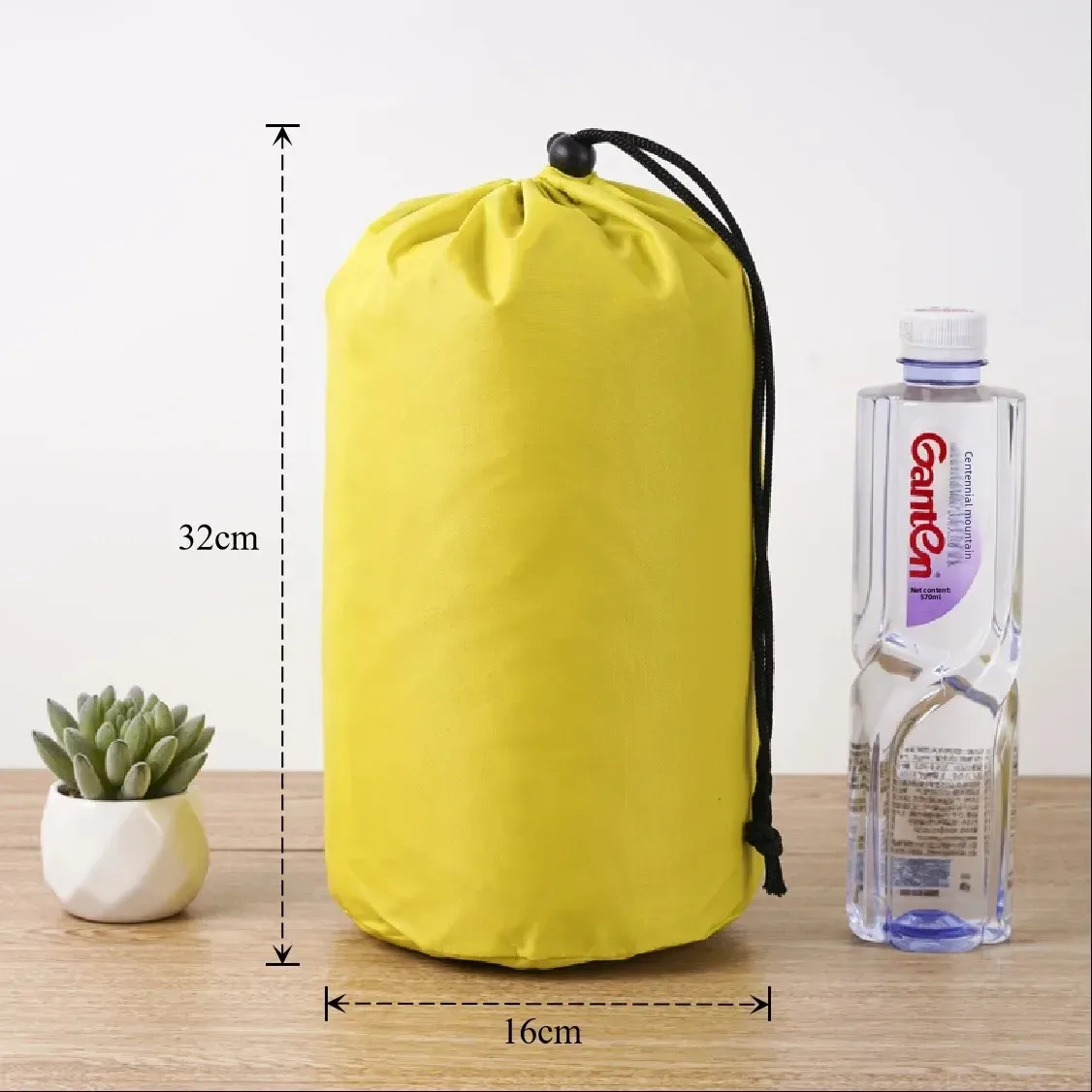 sac de rangement en tissu oxford à cordon pratique, en nylon, étanche à la poussière et au soleil, sac d'emballage, sac de rangement portable universel