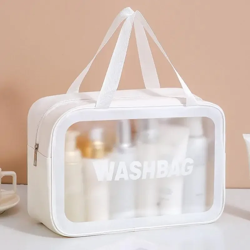 sac de toilette imperméable à double couche pour femmes, organiseur de maquillage de voyage, grand sac de toilette pour la maison