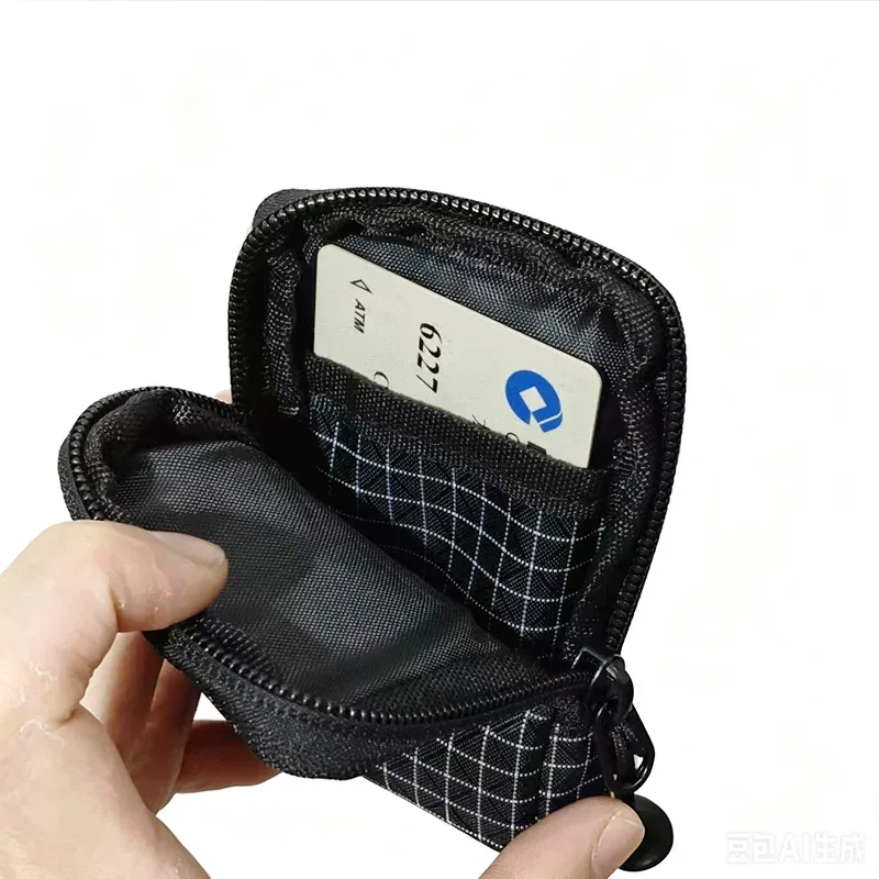 mini pochette edc, pochette de rangement, portefeuille, porte-monnaie en dyneema/x-pac, pochette utilitaire edc pour cartes, clés, pièces de monnaie et objets essentiels
