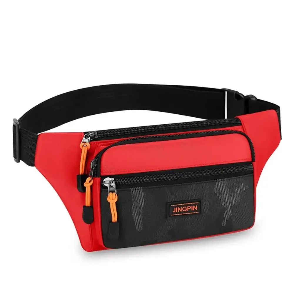 sac banane imperméable de style coréen pour hommes et femmes, sacs en toile de grande capacité, sacs de sport en plein air, poudres de banane, gels