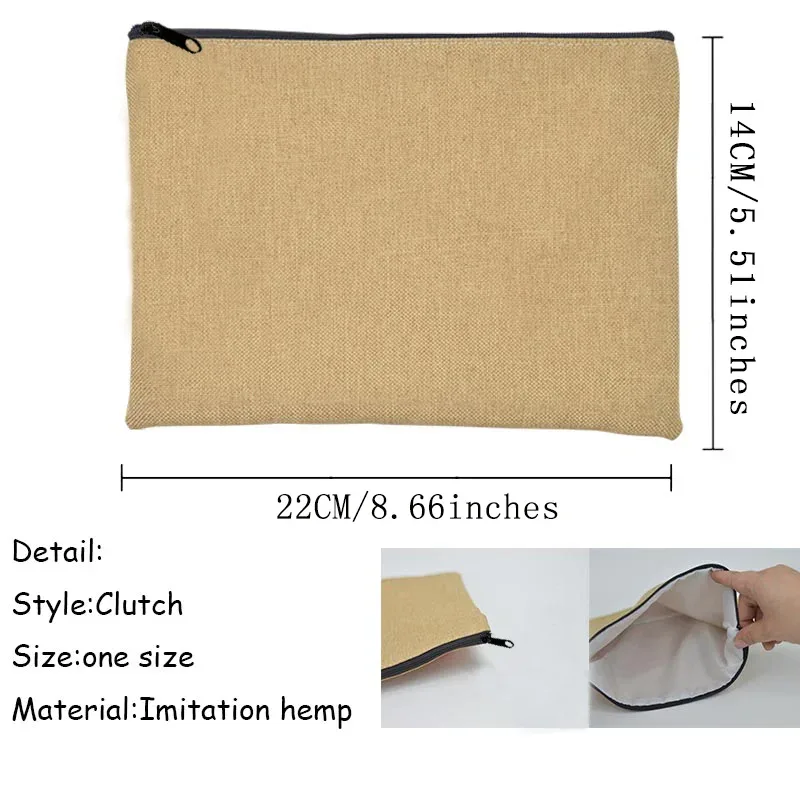 merci maîtresse sac cosmétique français avec fermeture éclair voyage nécessité soins de la peau lin stockage étudiant trousse à crayons cadeau pour enseignant