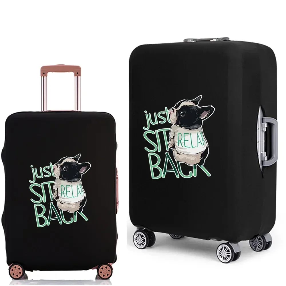 juste de protection élastique pour bagages de voyage, étui épais, housse anti-poussière, nouveau motif de chien, appliquer 18-28, 2022