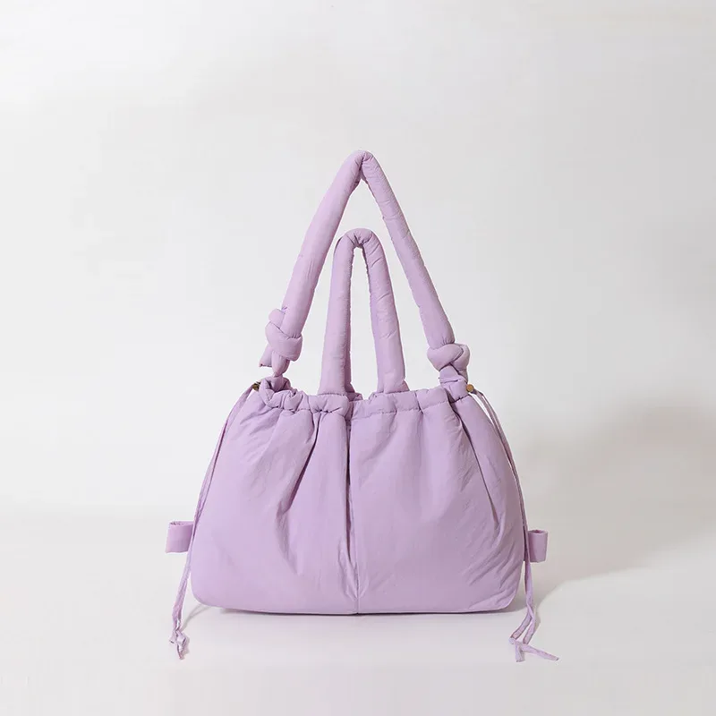 nouveau sac femme vers le bas rembourré veste sac mode unique épaule sac fourre-tout sac à dos sac à bandoulière mochila femininas grand sac fourre-tout